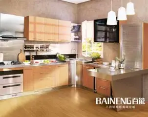 Кухонный шкаф из нержавеющей стали Baineng позволяет почувствовать разные кухонные жизни