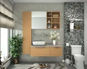 Нержавеющая сталь Главная High-End Пользовательские шкафы для ванной комнаты делают жизнь более красочной!