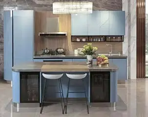 Новая модель кухонного шкафа 'Blue Danube'